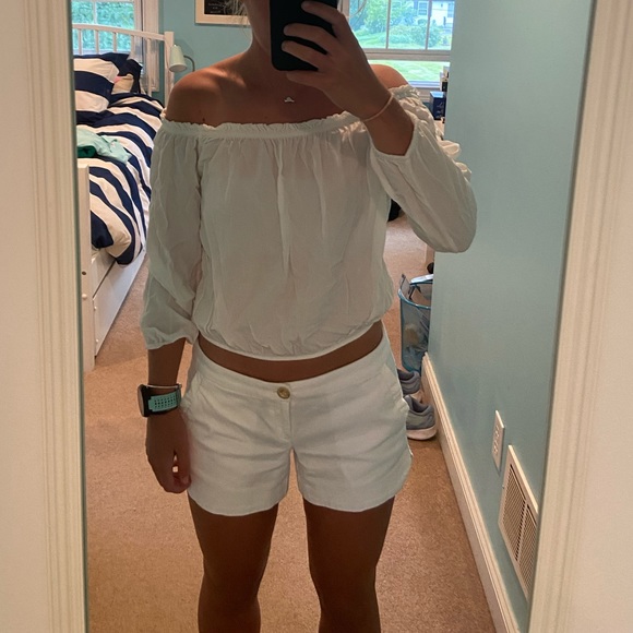 Brandy Melville off the shoulder peasant shirt - Picture 8 of 8